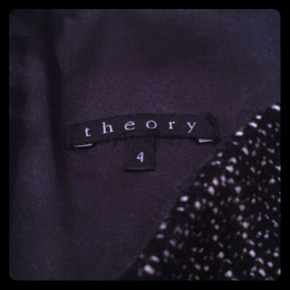 Theory tweed skirt sz4